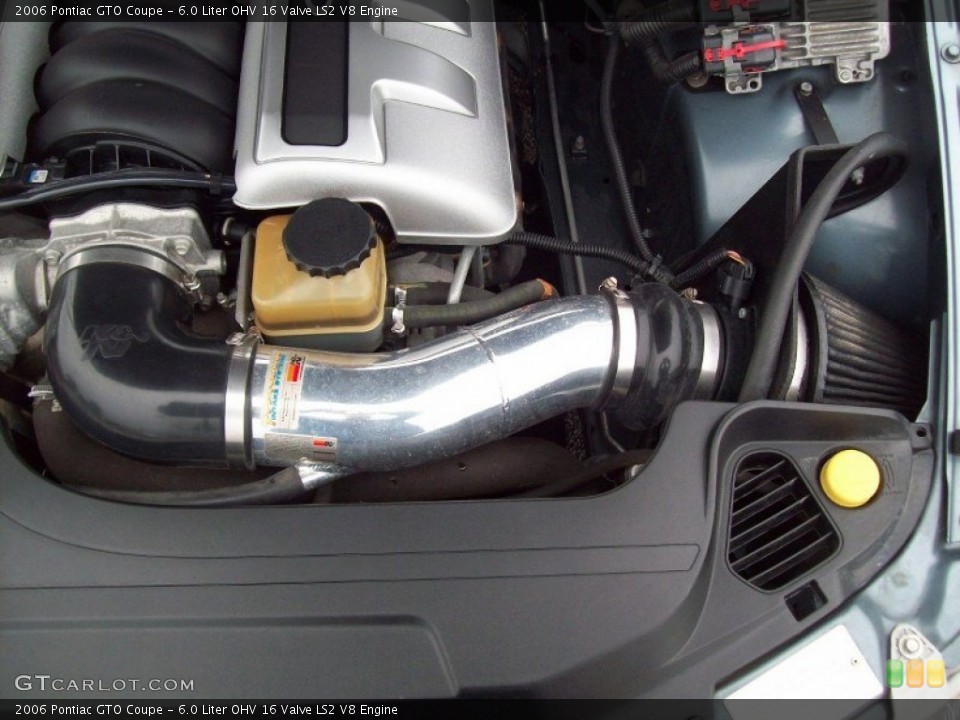 6.0 Liter OHV 16 Valve LS2 V8 Engine for the 2006 Pontiac GTO #54794569