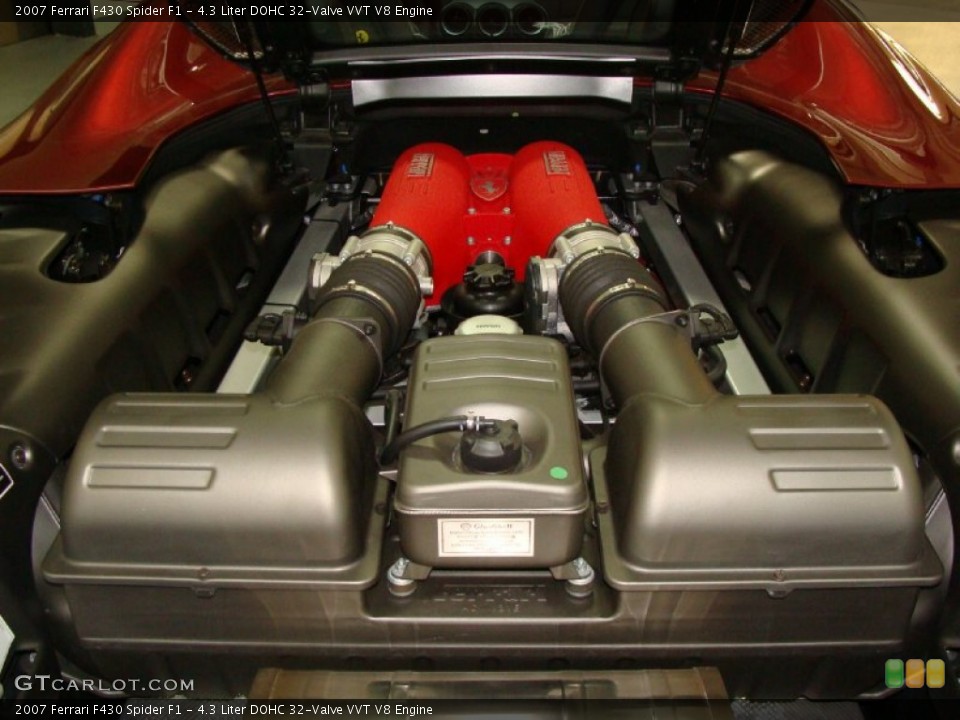 4.3 Liter DOHC 32-Valve VVT V8 Engine for the 2007 Ferrari F430 #54801229
