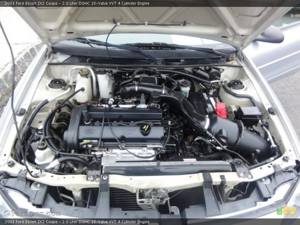 2.0 Liter DOHC 16-Valve VVT 4 Cylinder Engine for the 2003 Ford Escort #54803671