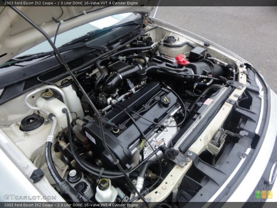 2.0 Liter DOHC 16-Valve VVT 4 Cylinder Engine for the 2003 Ford Escort #54803698
