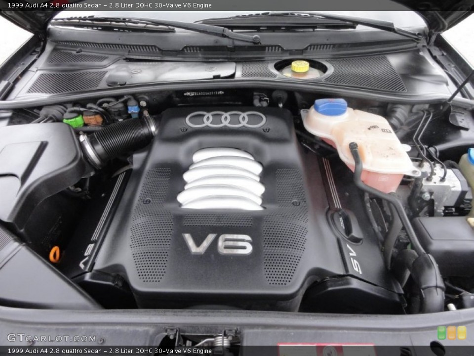 2.8 Liter DOHC 30-Valve V6 Engine for the 1999 Audi A4 #54810817