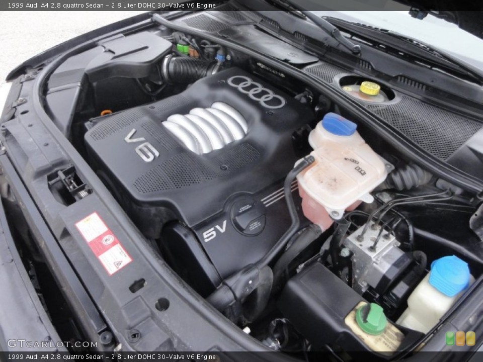 2.8 Liter DOHC 30-Valve V6 Engine for the 1999 Audi A4 #54810829