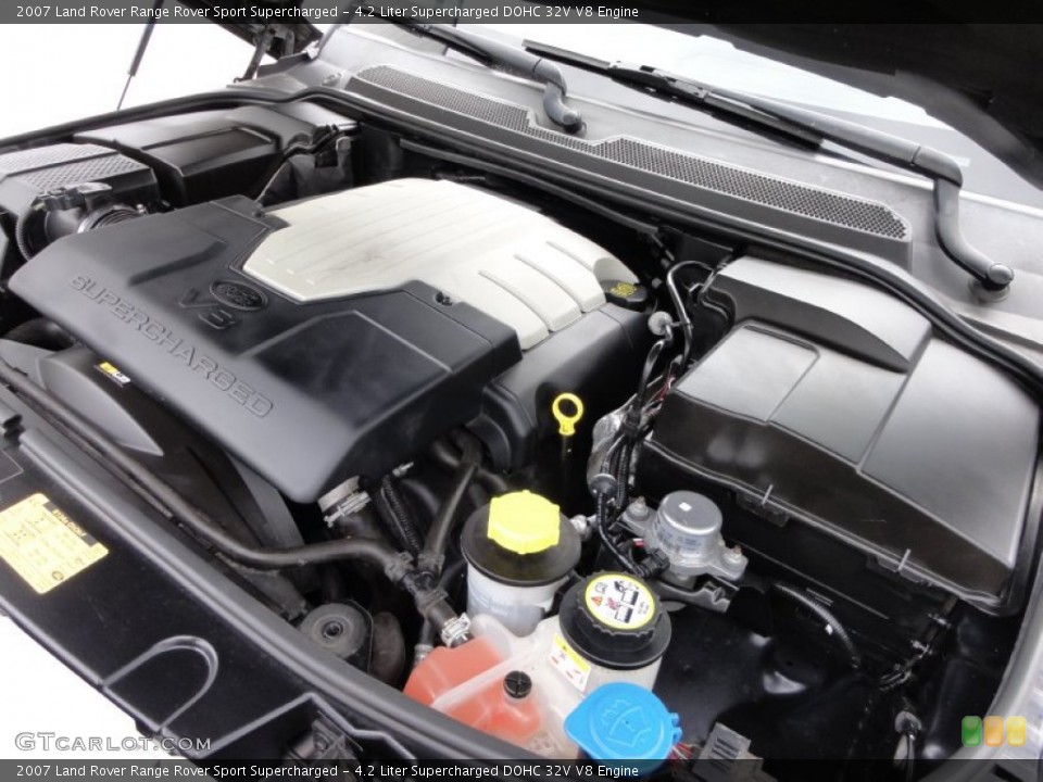 4.2 Liter Supercharged DOHC 32V V8 Engine for the 2007 Land Rover Range Rover Sport #54812243