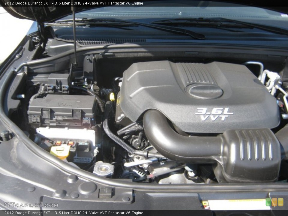 3.6 Liter DOHC 24-Valve VVT Pentastar V6 Engine for the 2012 Dodge Durango #54818102