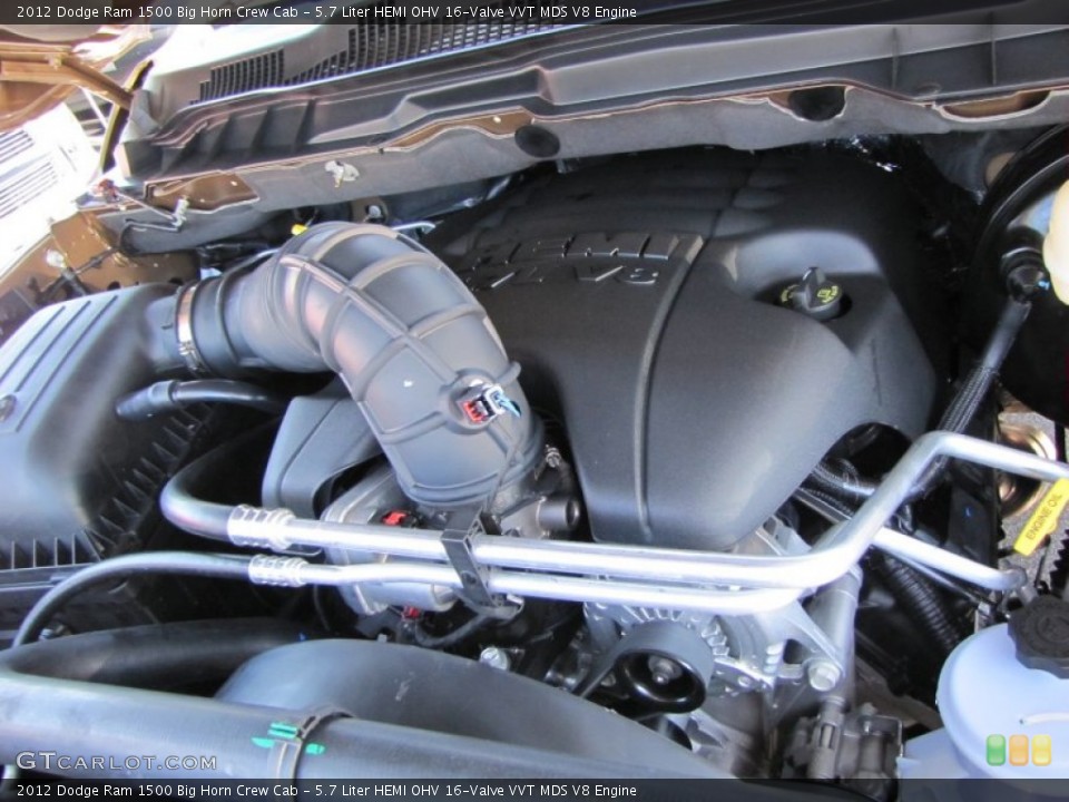 5.7 Liter HEMI OHV 16-Valve VVT MDS V8 Engine for the 2012 Dodge Ram 1500 #54819586
