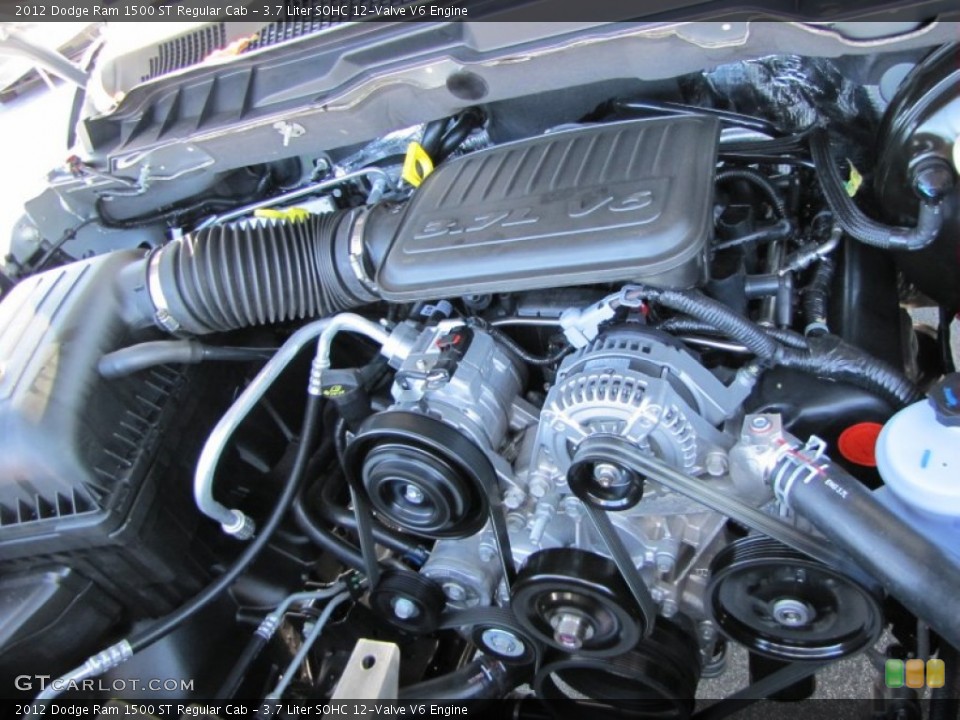 3.7 Liter SOHC 12-Valve V6 Engine for the 2012 Dodge Ram 1500 #54819790