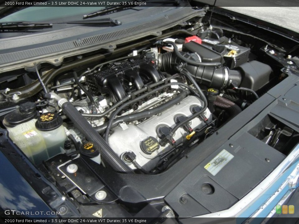 3.5 Liter DOHC 24-Valve VVT Duratec 35 V6 Engine for the 2010 Ford Flex #54826123