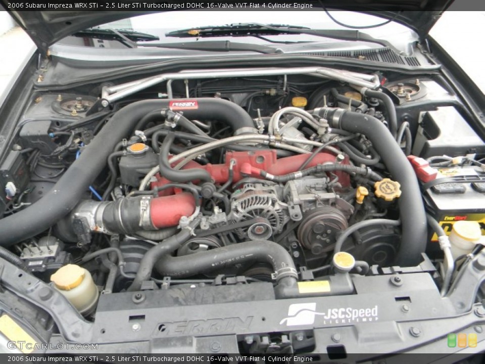 2.5 Liter STi Turbocharged DOHC 16-Valve VVT Flat 4 Cylinder Engine for the 2006 Subaru Impreza #54827563