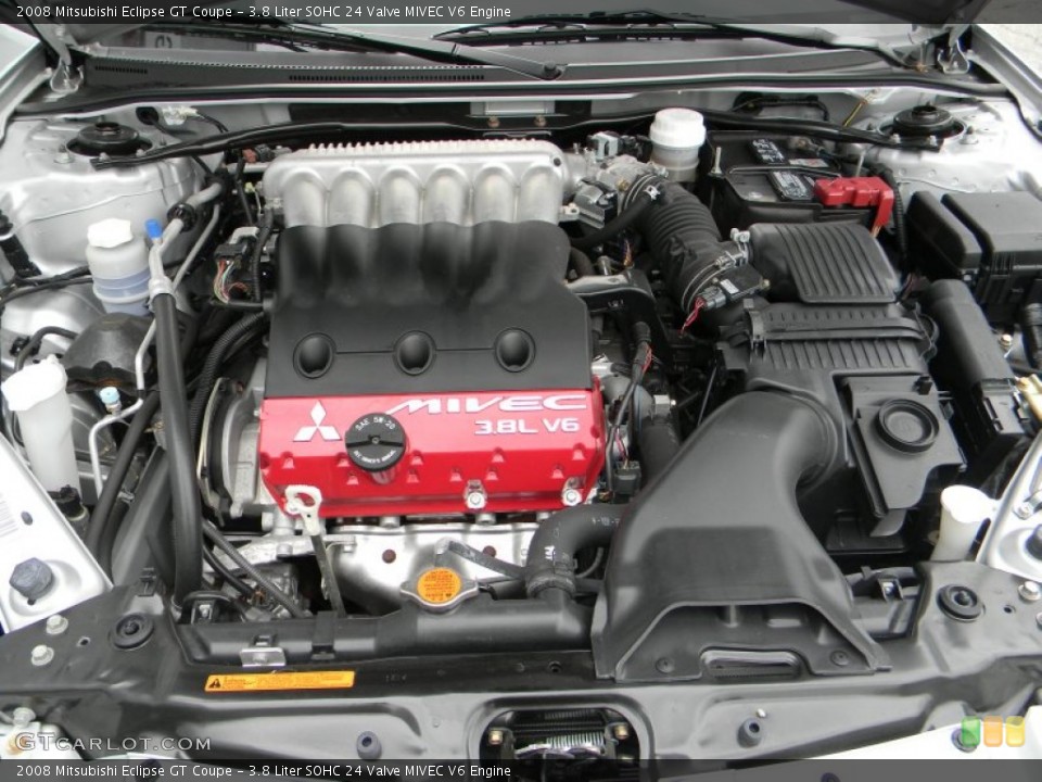 3.8 Liter SOHC 24 Valve MIVEC V6 Engine for the 2008 Mitsubishi Eclipse #54828193