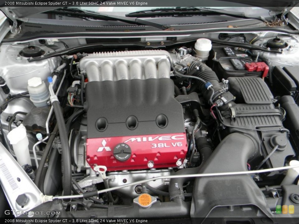 3.8 Liter SOHC 24 Valve MIVEC V6 Engine for the 2008 Mitsubishi Eclipse #54828394