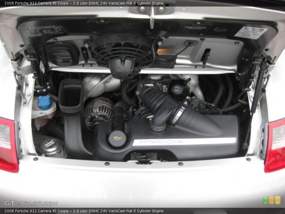 3.8 Liter DOHC 24V VarioCam Flat 6 Cylinder Engine for the 2008 Porsche 911 #54831745