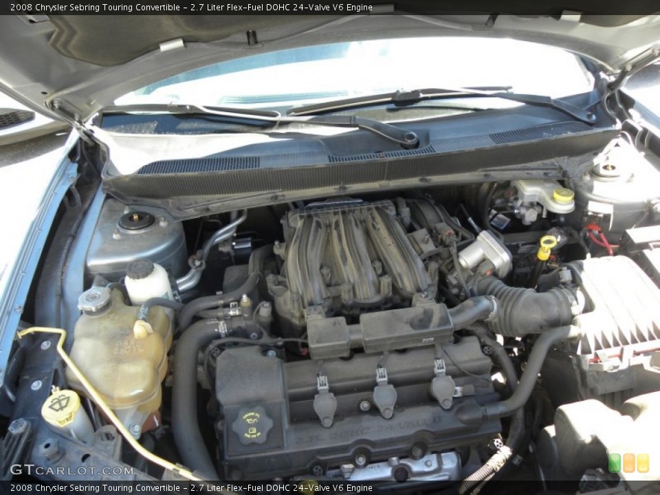 2.7 Liter Flex-Fuel DOHC 24-Valve V6 Engine for the 2008 Chrysler Sebring #54832441