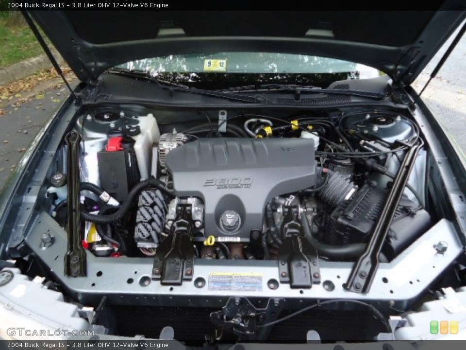 3.8 Liter OHV 12-Valve V6 Engine for the 2004 Buick Regal #54833525