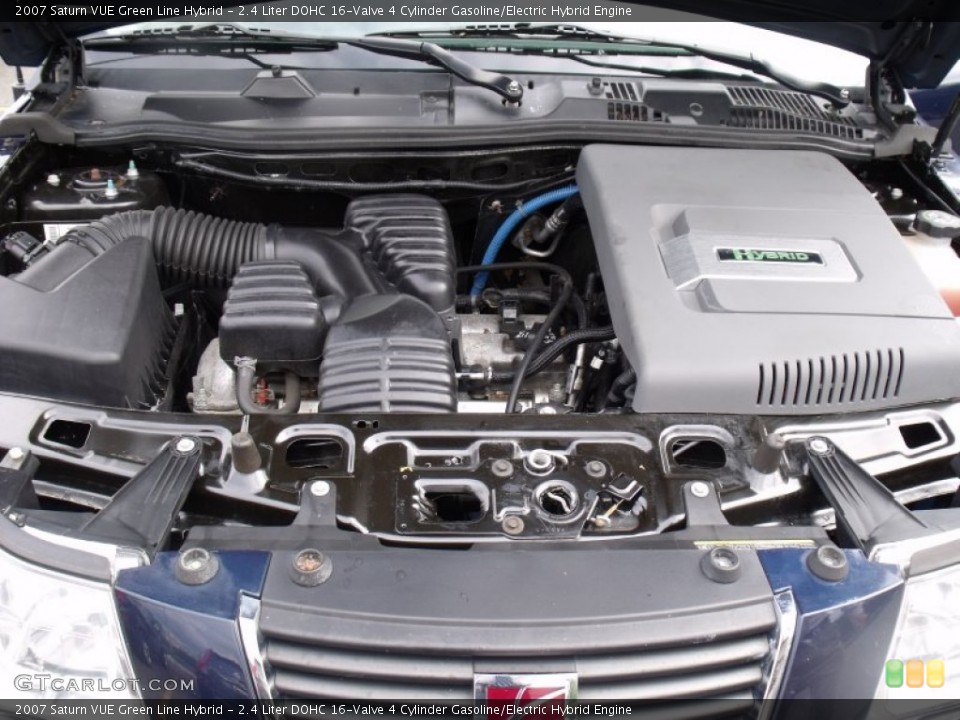 2.4 Liter DOHC 16-Valve 4 Cylinder Gasoline/Electric Hybrid Engine for the 2007 Saturn VUE #54839488
