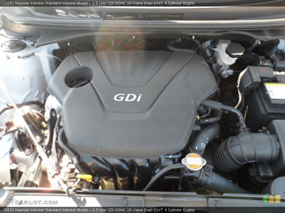 1.6 Liter GDI DOHC 16-Valve Dual-CVVT 4 Cylinder Engine for the 2012 Hyundai Veloster #54841345