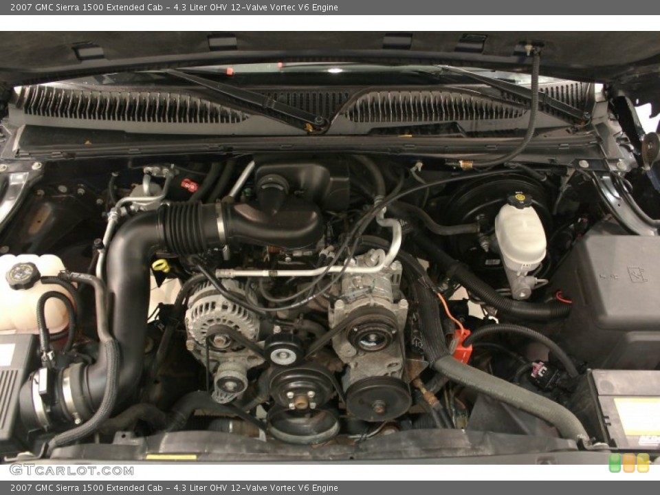 4.3 Liter OHV 12-Valve Vortec V6 Engine for the 2007 GMC Sierra 1500 #54844336