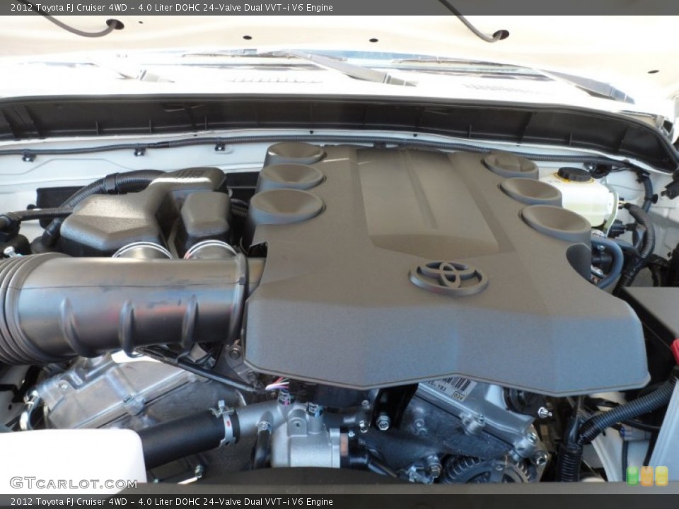 4.0 Liter DOHC 24-Valve Dual VVT-i V6 Engine for the 2012 Toyota FJ Cruiser #54855834