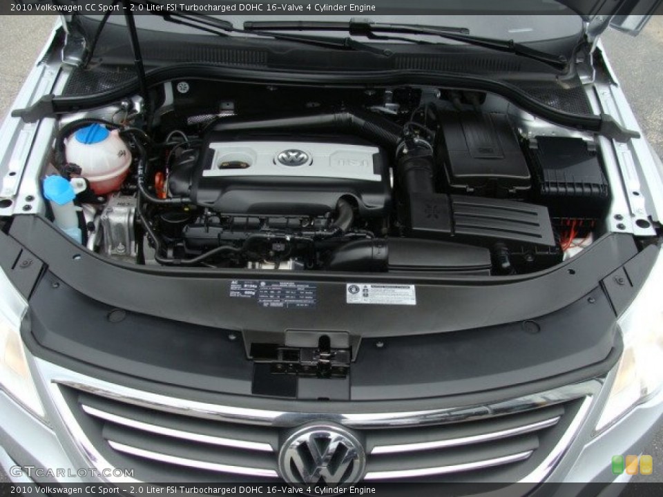 2.0 Liter FSI Turbocharged DOHC 16-Valve 4 Cylinder Engine for the 2010 Volkswagen CC #54858331