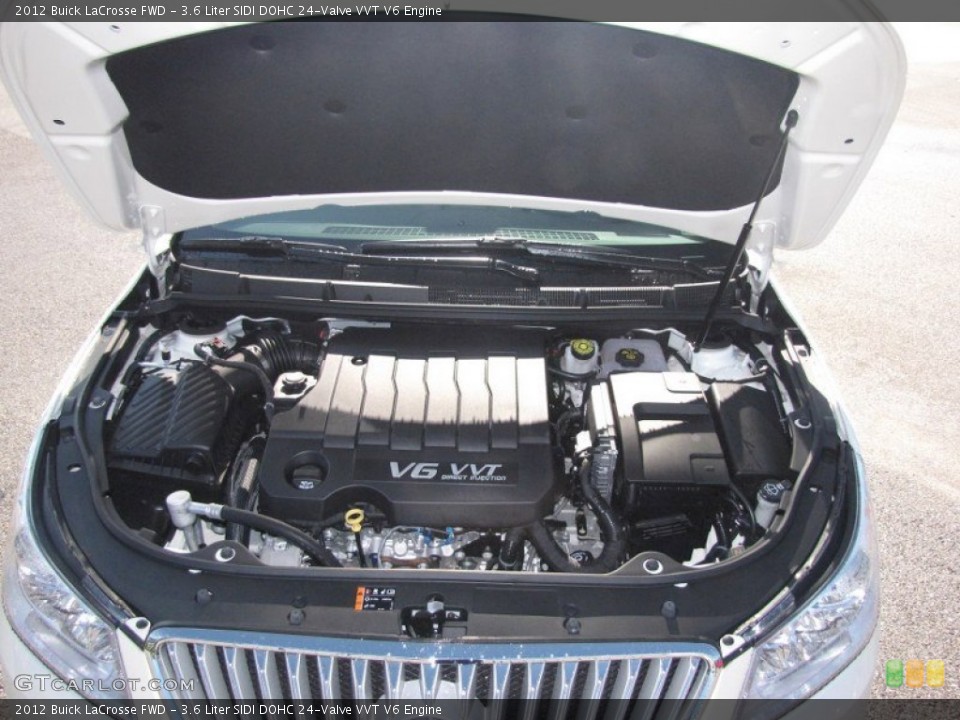 3.6 Liter SIDI DOHC 24-Valve VVT V6 Engine for the 2012 Buick LaCrosse #54861769
