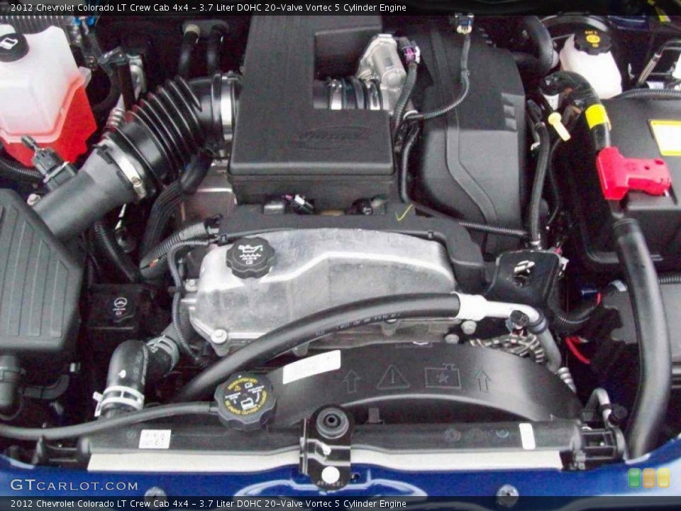 3.7 Liter DOHC 20-Valve Vortec 5 Cylinder Engine for the 2012 Chevrolet Colorado #54862228