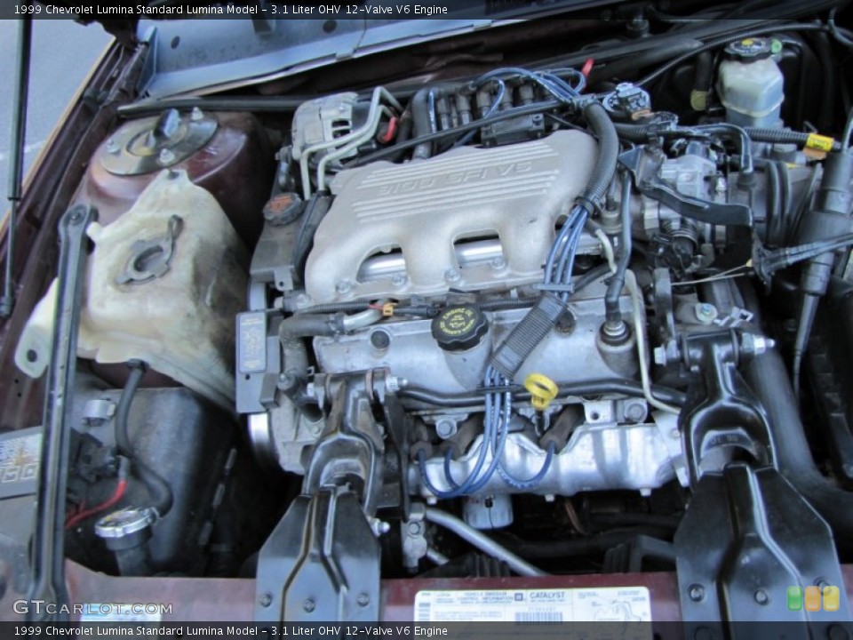 3.1 Liter OHV 12-Valve V6 1999 Chevrolet Lumina Engine