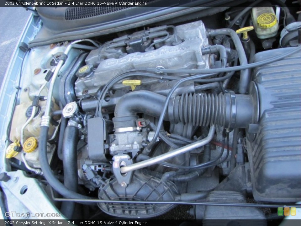 2.4 Liter DOHC 16-Valve 4 Cylinder Engine for the 2002 Chrysler Sebring #54871102