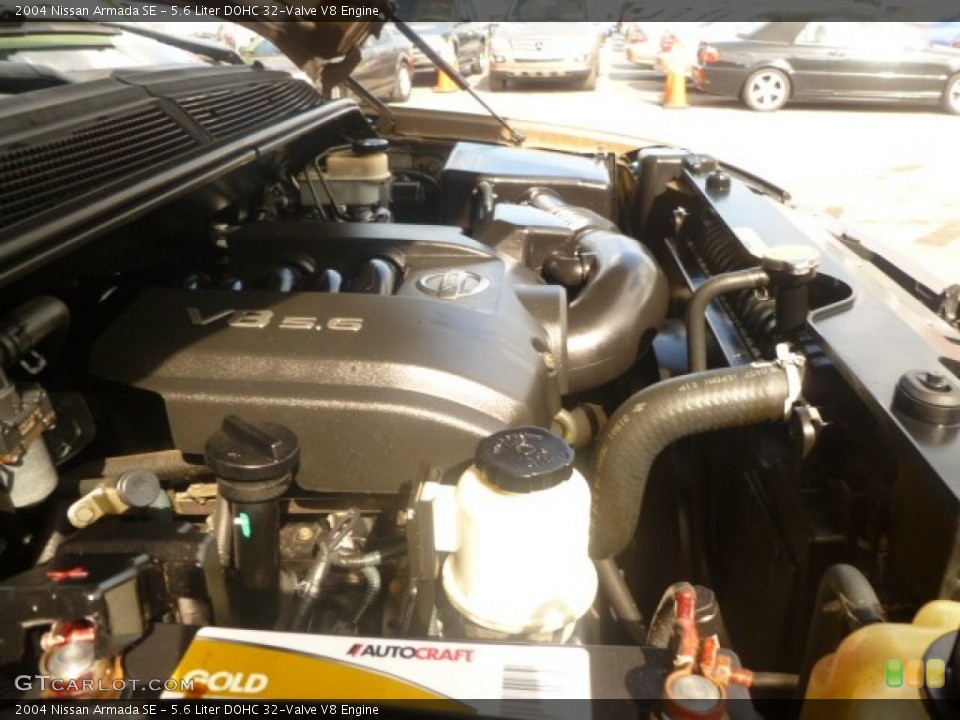 5.6 Liter DOHC 32-Valve V8 Engine for the 2004 Nissan Armada #54883759