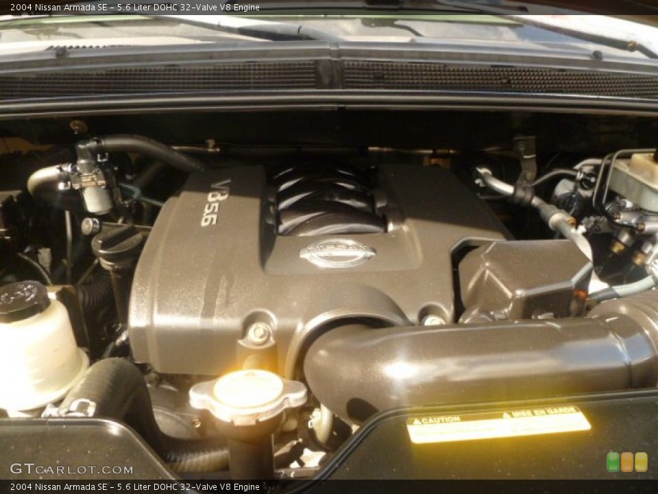 5.6 Liter DOHC 32-Valve V8 Engine for the 2004 Nissan Armada #54883768