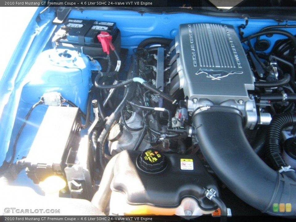 4.6 Liter SOHC 24-Valve VVT V8 Engine for the 2010 Ford Mustang #54885886