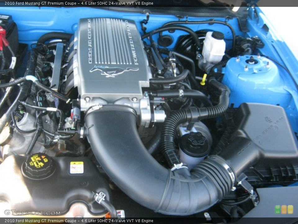 4.6 Liter SOHC 24-Valve VVT V8 Engine for the 2010 Ford Mustang #54885895