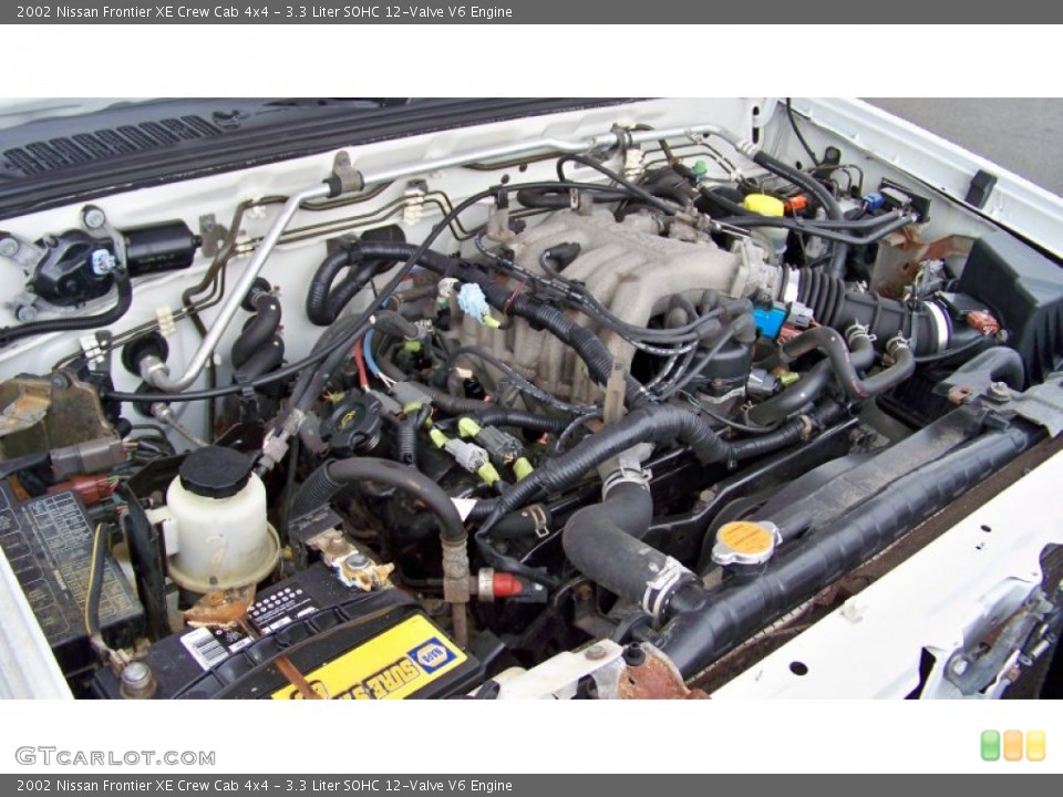 3.3 Liter SOHC 12-Valve V6 Engine for the 2002 Nissan Frontier #54886570