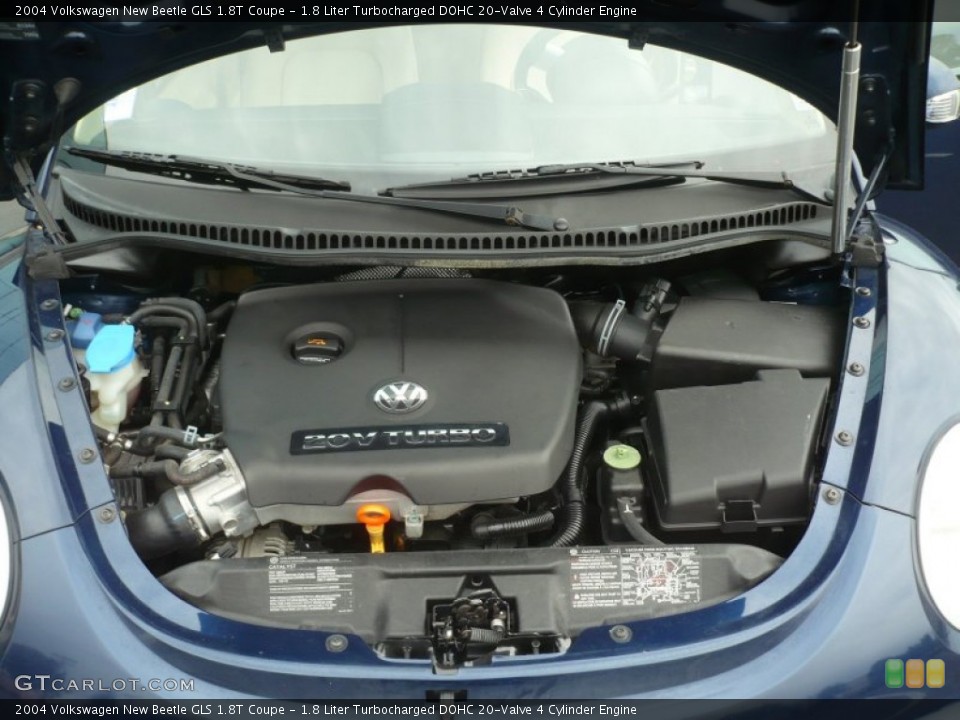 1.8 Liter Turbocharged DOHC 20-Valve 4 Cylinder Engine for the 2004 Volkswagen New Beetle #54892639