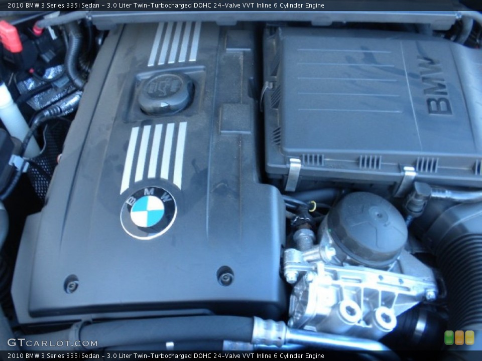 3.0 Liter Twin-Turbocharged DOHC 24-Valve VVT Inline 6 Cylinder Engine for the 2010 BMW 3 Series #54895999