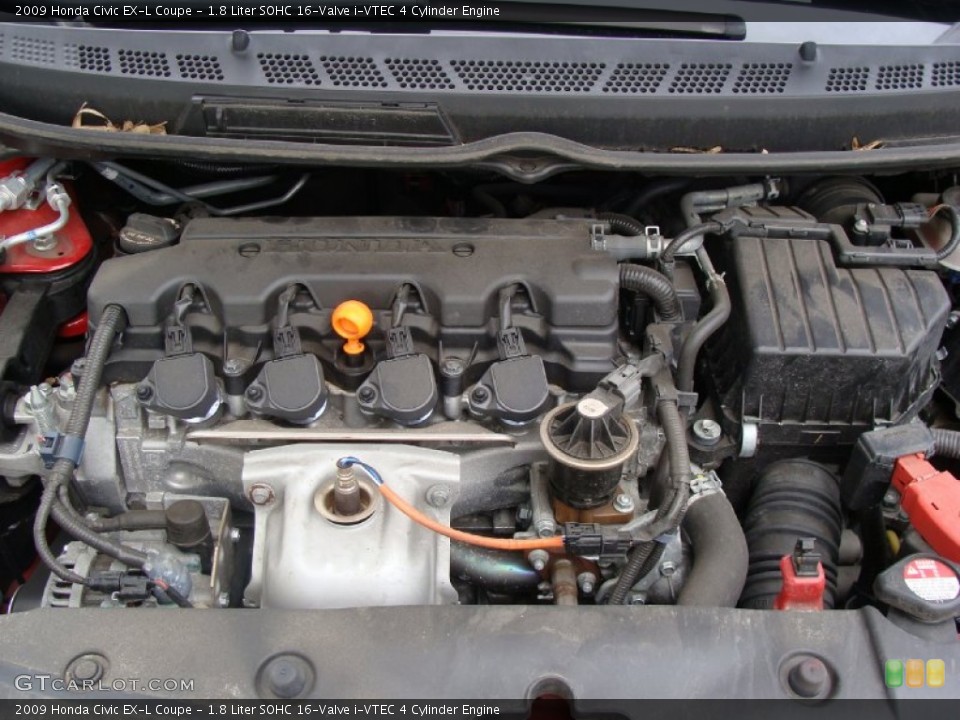 1.8 Liter SOHC 16-Valve i-VTEC 4 Cylinder Engine for the 2009 Honda Civic #54897641