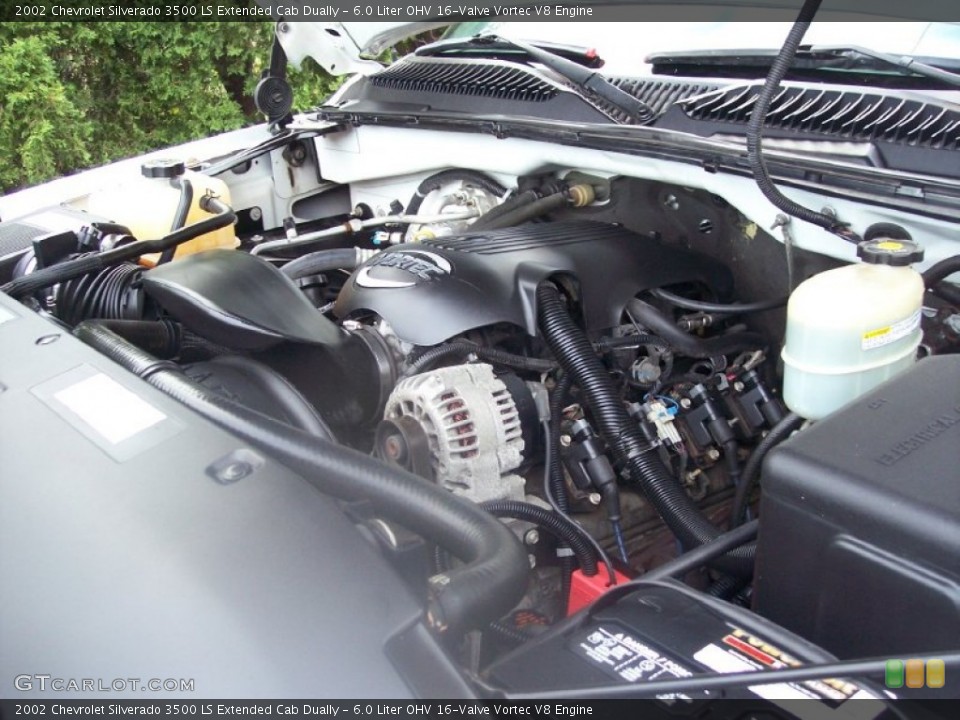6.0 Liter OHV 16-Valve Vortec V8 Engine for the 2002 Chevrolet Silverado 3500 #54901901