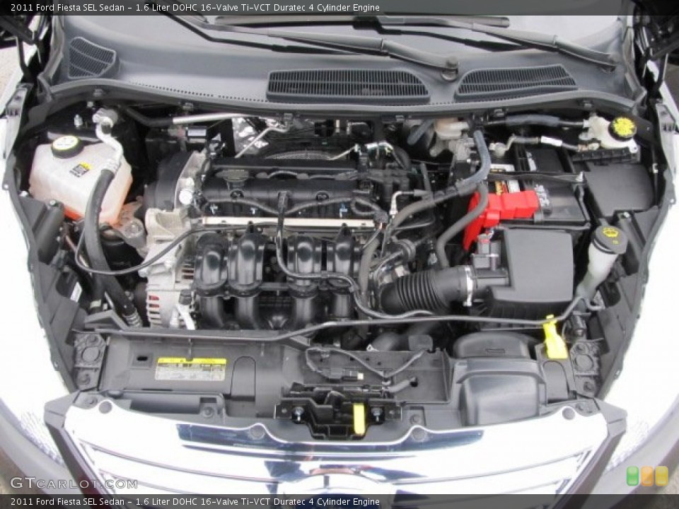 1.6 Liter DOHC 16-Valve Ti-VCT Duratec 4 Cylinder Engine for the 2011 Ford Fiesta #54905446