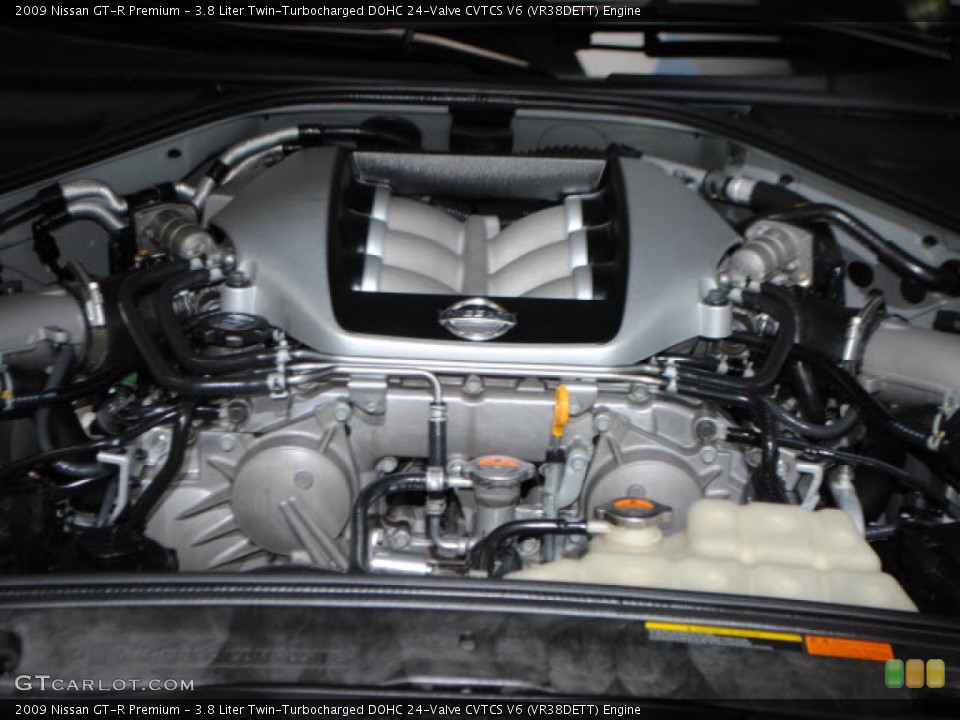 3.8 Liter Twin-Turbocharged DOHC 24-Valve CVTCS V6 (VR38DETT) Engine for the 2009 Nissan GT-R #54910529
