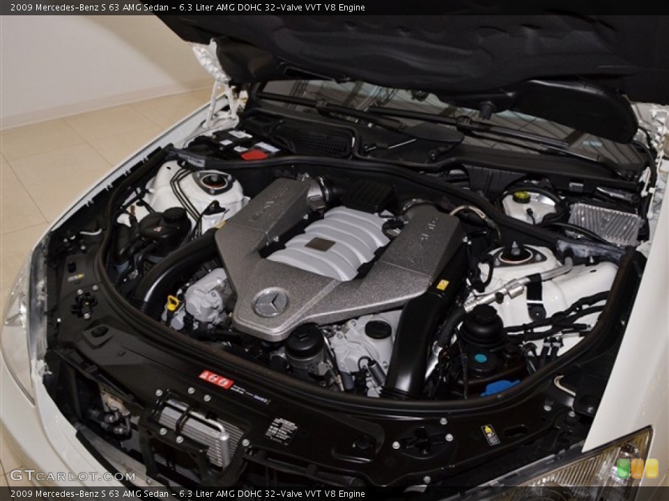 6.3 Liter AMG DOHC 32-Valve VVT V8 Engine for the 2009 Mercedes-Benz S #54911891