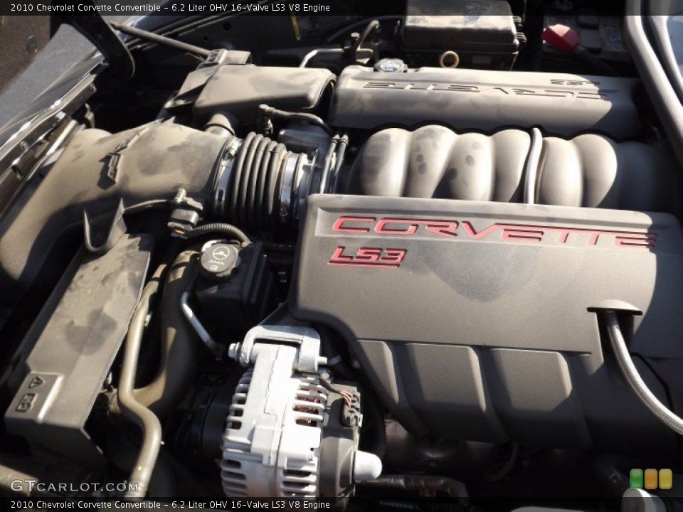 6.2 Liter OHV 16-Valve LS3 V8 Engine for the 2010 Chevrolet Corvette #54927235
