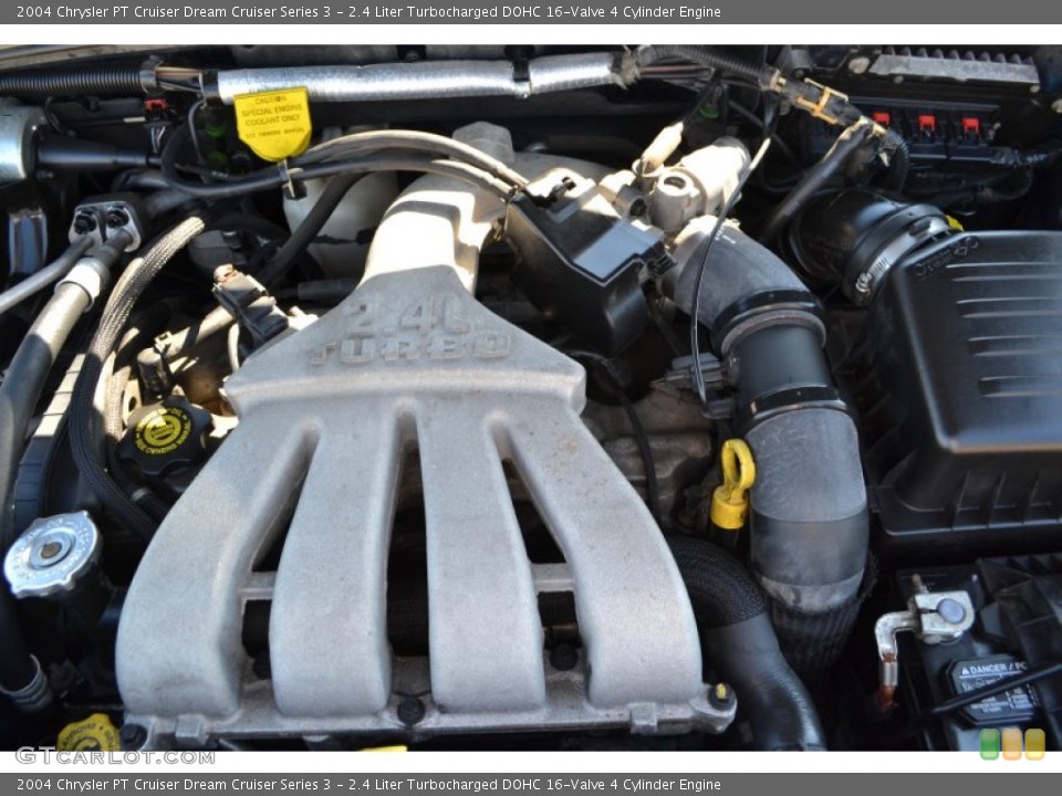 2.4 Liter Turbocharged DOHC 16-Valve 4 Cylinder Engine for the 2004 Chrysler PT Cruiser #54939592