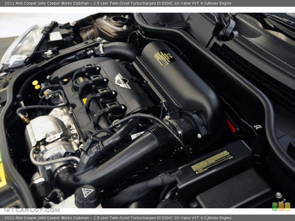 1.6 Liter Twin-Scroll Turbocharged DI DOHC 16-Valve VVT 4 Cylinder Engine for the 2011 Mini Cooper #54948202