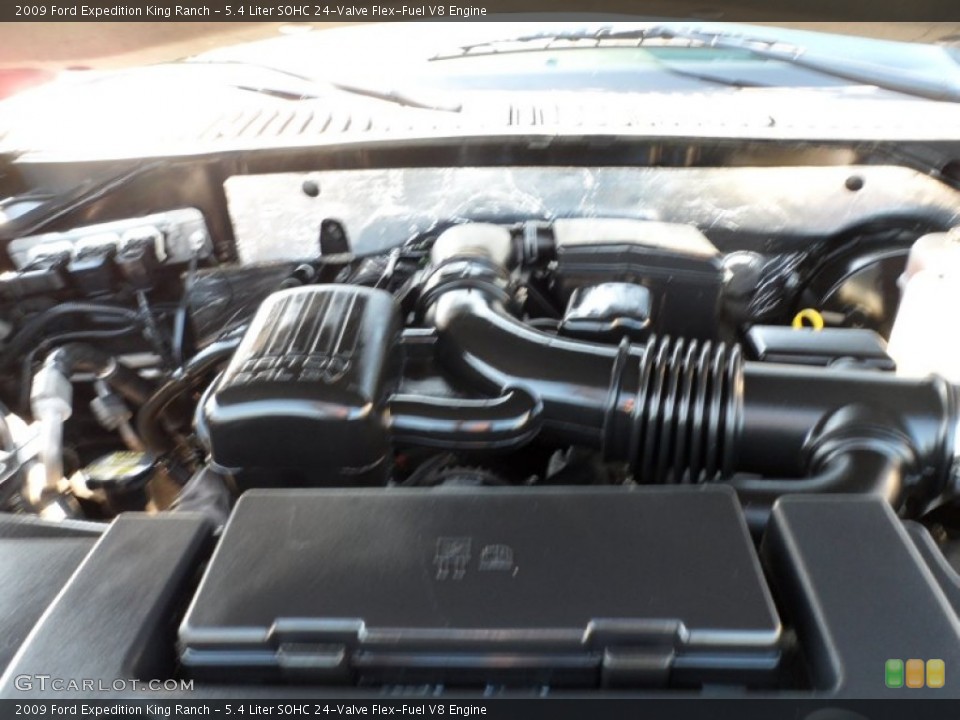 5.4 Liter SOHC 24-Valve Flex-Fuel V8 Engine for the 2009 Ford Expedition #54951111