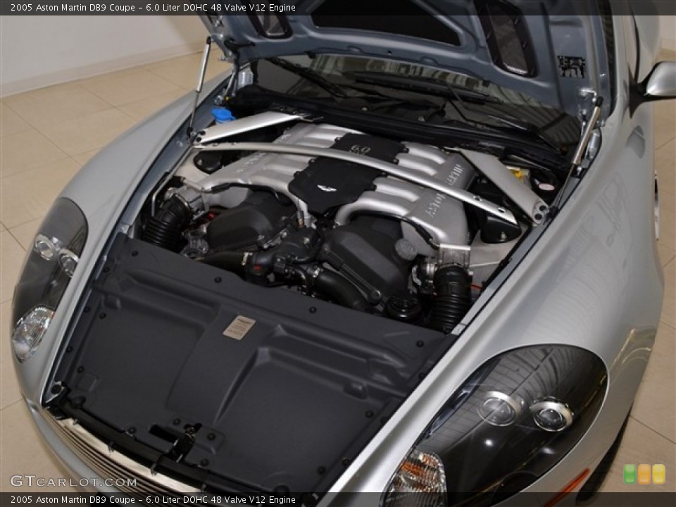 6.0 Liter DOHC 48 Valve V12 Engine for the 2005 Aston Martin DB9 #54957380