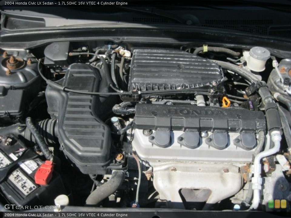 1.7L SOHC 16V VTEC 4 Cylinder Engine for the 2004 Honda Civic #54957400