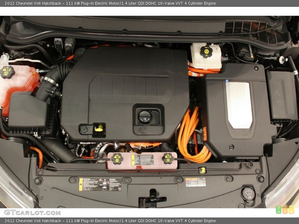 111 kW Plug-In Electric Motor/1.4 Liter GDI DOHC 16-Valve VVT 4 Cylinder Engine for the 2012 Chevrolet Volt #54958717