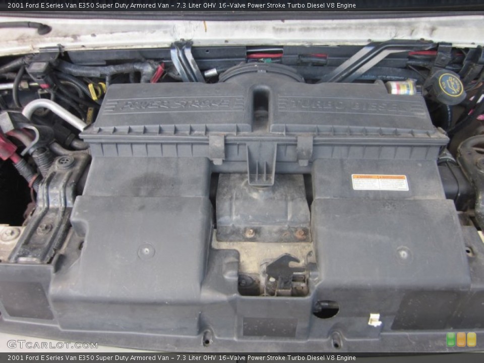 7.3 Liter OHV 16-Valve Power Stroke Turbo Diesel V8 Engine for the 2001 Ford E Series Van #54960160