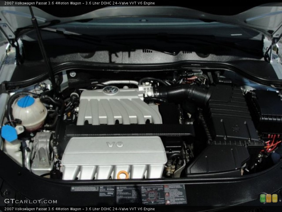 3.6 Liter DOHC 24-Valve VVT V6 Engine for the 2007 Volkswagen Passat #54961252