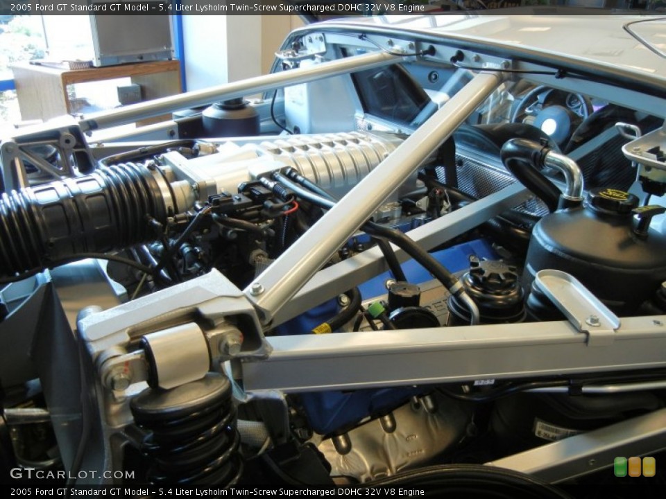 5.4 Liter Lysholm Twin-Screw Supercharged DOHC 32V V8 Engine for the 2005 Ford GT #54970327