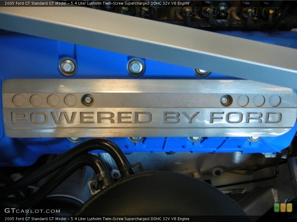 5.4 Liter Lysholm Twin-Screw Supercharged DOHC 32V V8 Engine for the 2005 Ford GT #54970336