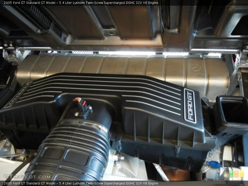 5.4 Liter Lysholm Twin-Screw Supercharged DOHC 32V V8 Engine for the 2005 Ford GT #54970354